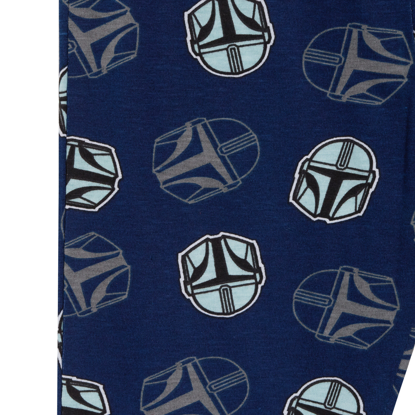 Boys Mandalorian Pyjamas Kids Star Wars Baby Yoda Full Length Pjs Set Nightwear - Picture 10 of 10