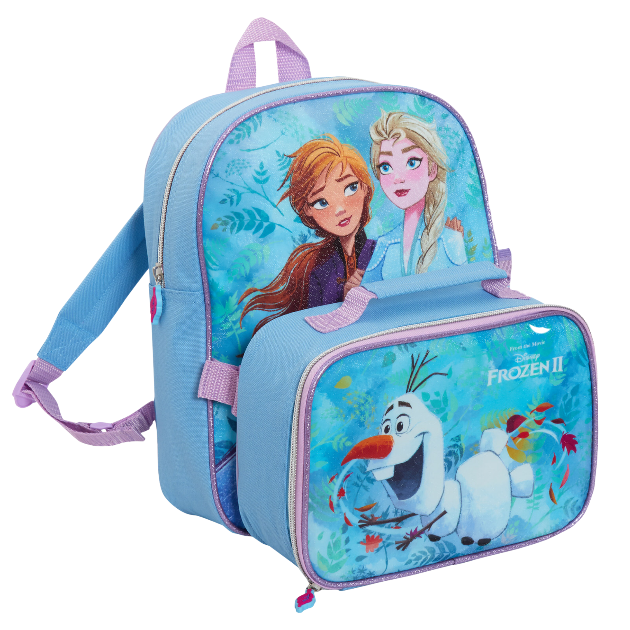Girls Disney Frozen 2 Backpack + Lunchbag - Picture 9 of 17