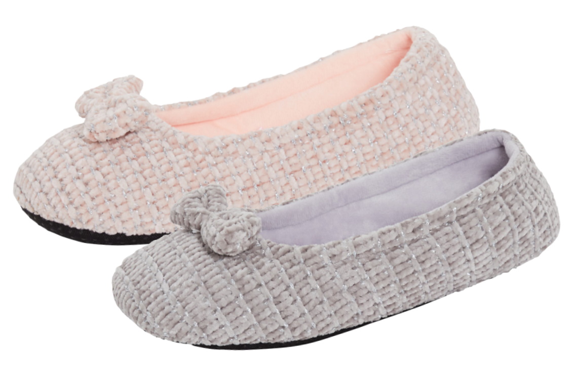 wool ballet slippers