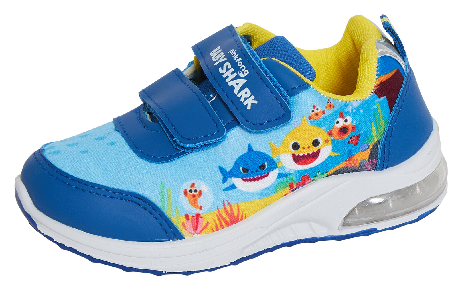 Kids Character Trainers Girls Boys Sports Shoes Easy Fasten Pumps Non Flash Shoe - Picture 8 of 240