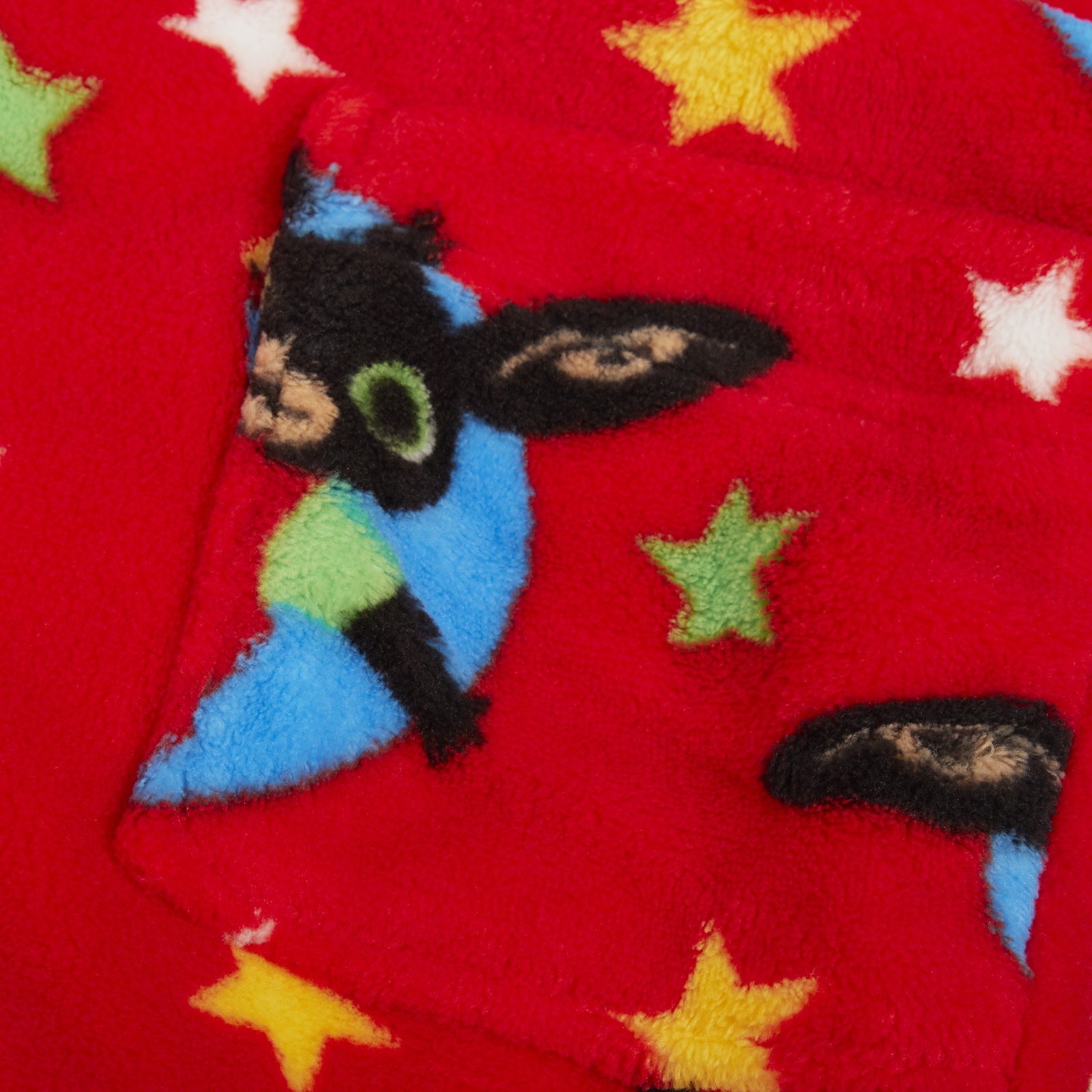 Bing Bunny Morgenmantel Kinder Bademantel mit Kapuze Jungen Mädchen Fleece Figur Morgenmantel - Bild 12 von 13