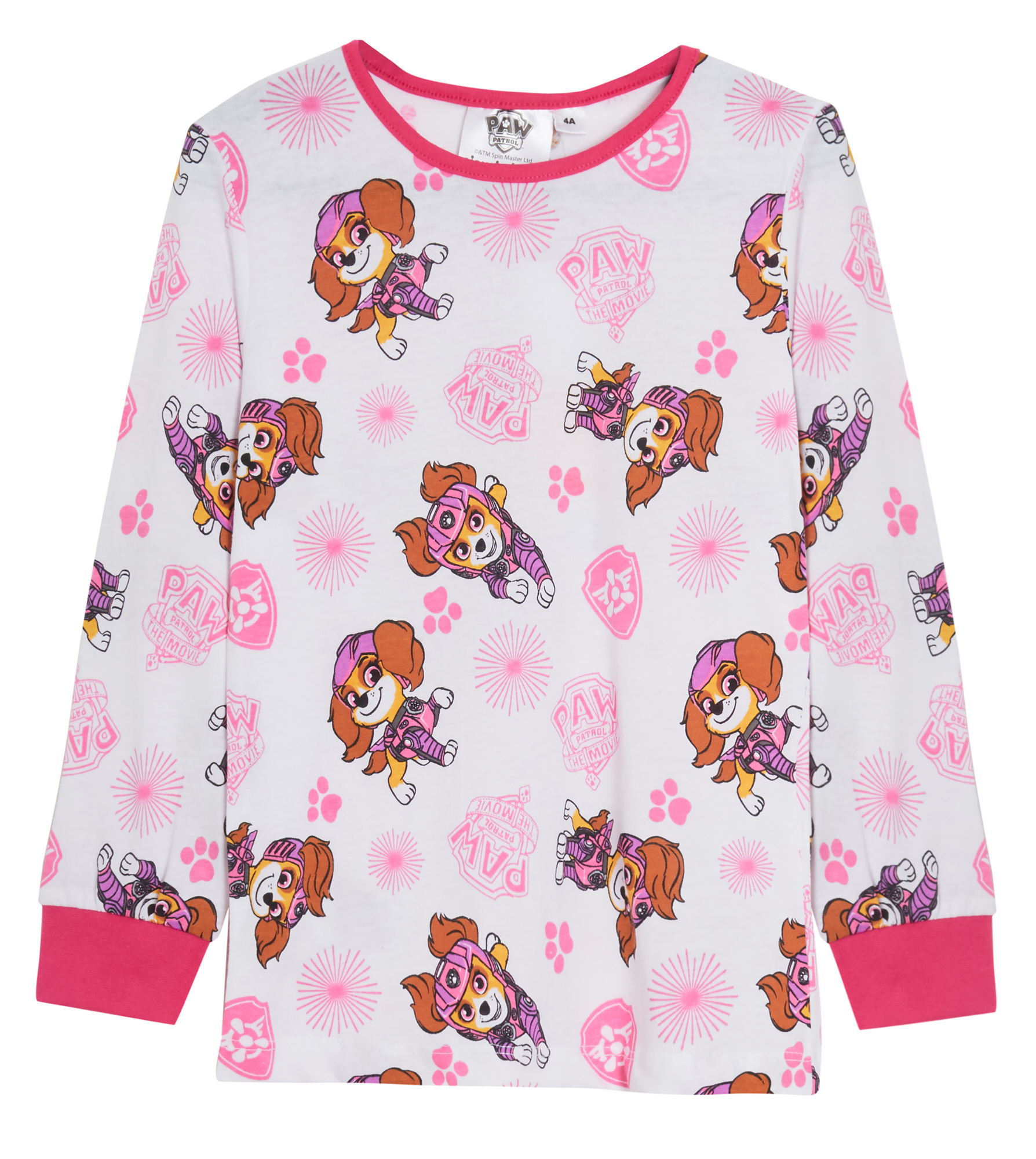 Girls Paw Patrol Pyjamas Kids Skye Full Length Long Pjs Nightwear Loungewear Set - Picture 20 of 22