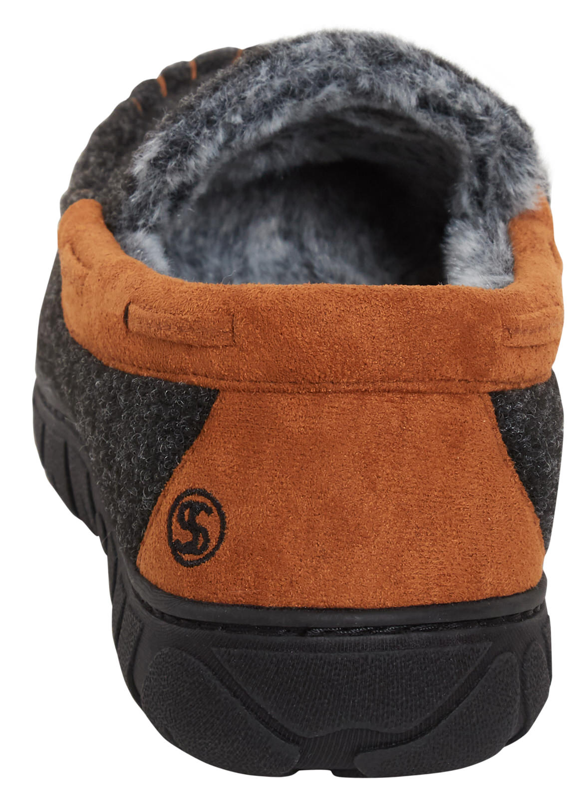Mens Memory Foam Moccasin Slippers Faux Fur Lined Slip On Anti Slip House Shoes - Picture 32 of 39