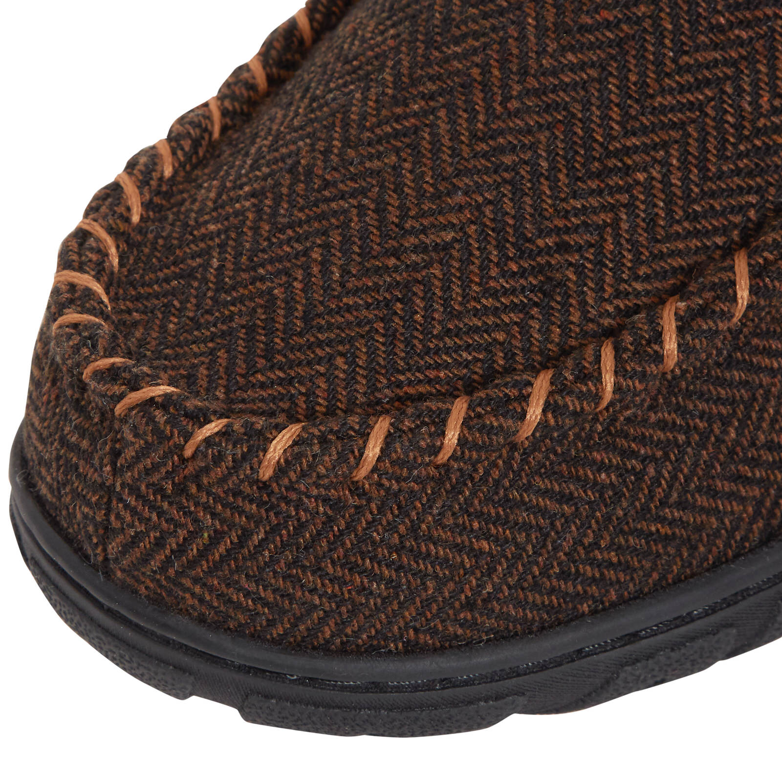 Mens Memory Foam Moccasin Slippers Faux Fur Lined Slip On Anti Slip House Shoes - Picture 26 of 39