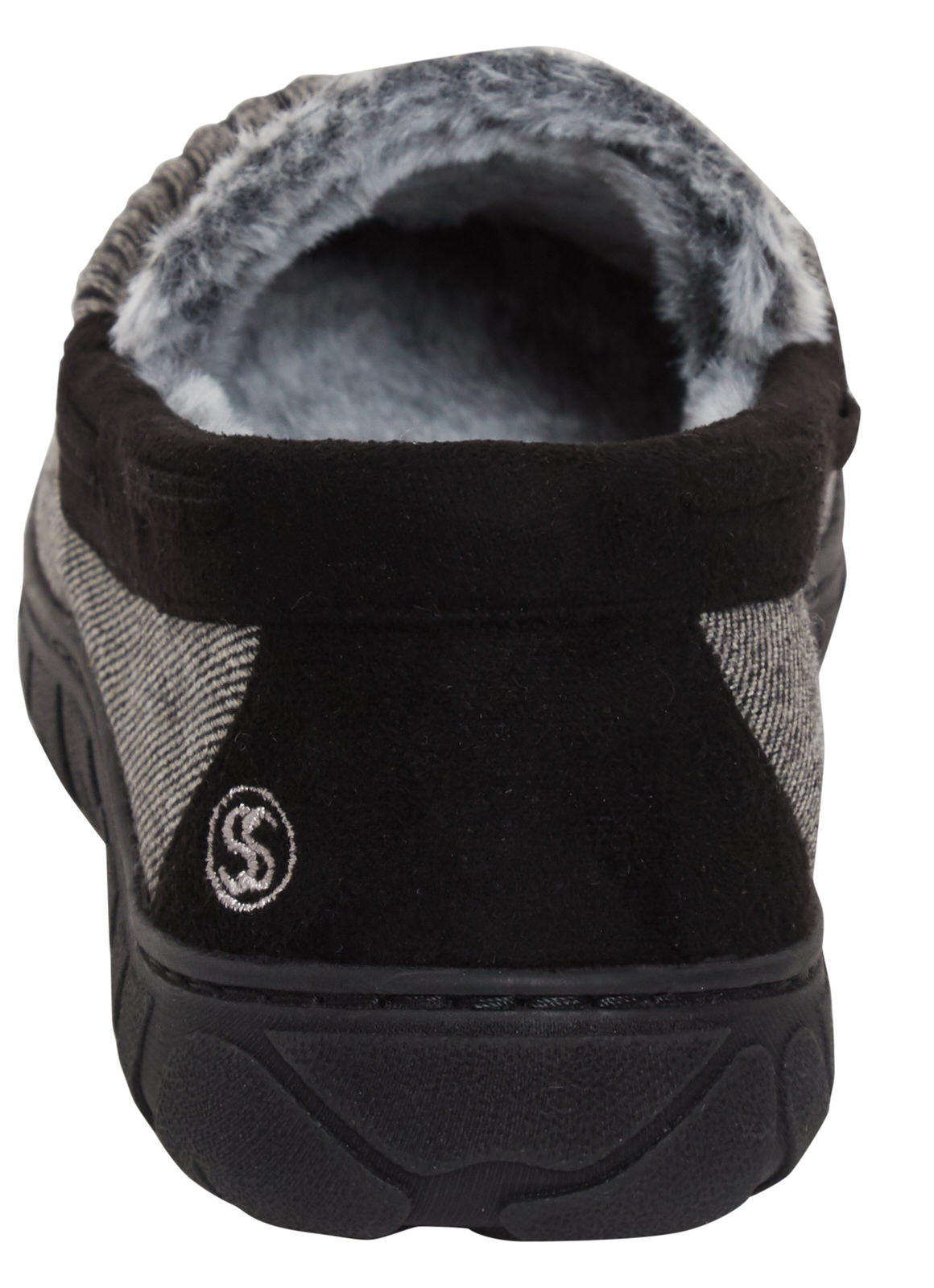 Mens Memory Foam Moccasin Slippers Faux Fur Lined Slip On Anti Slip House Shoes - Picture 8 of 39
