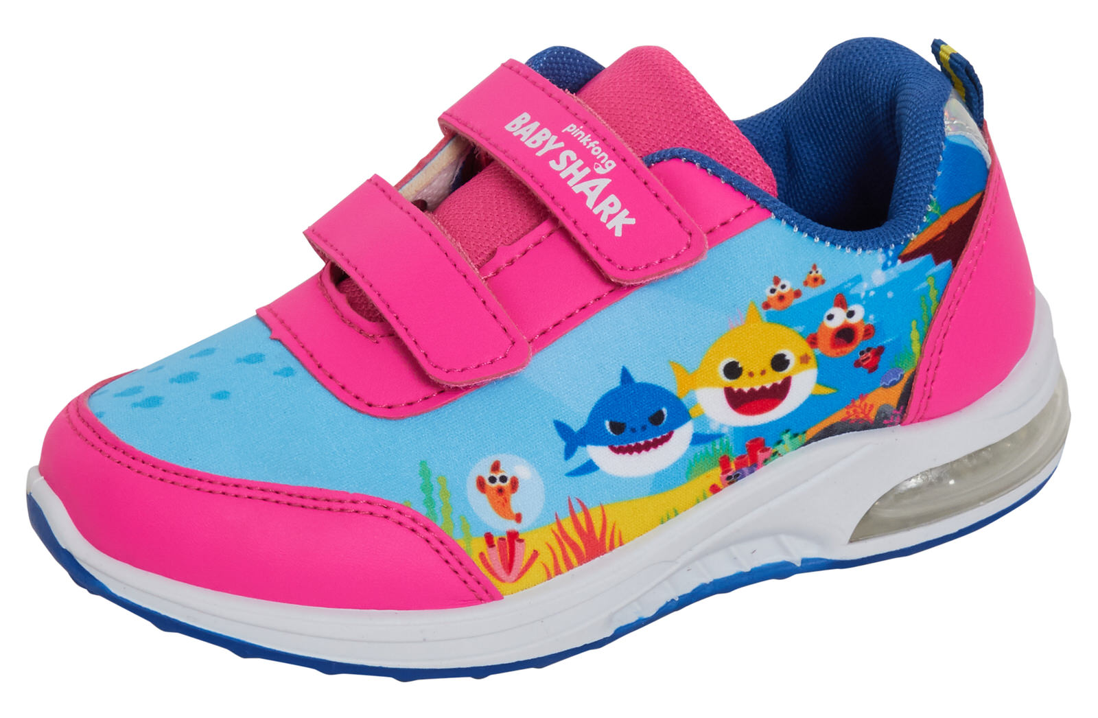 Kids Character Trainers Girls Boys Sports Shoes Easy Fasten Pumps Non Flash Shoe - Picture 13 of 240