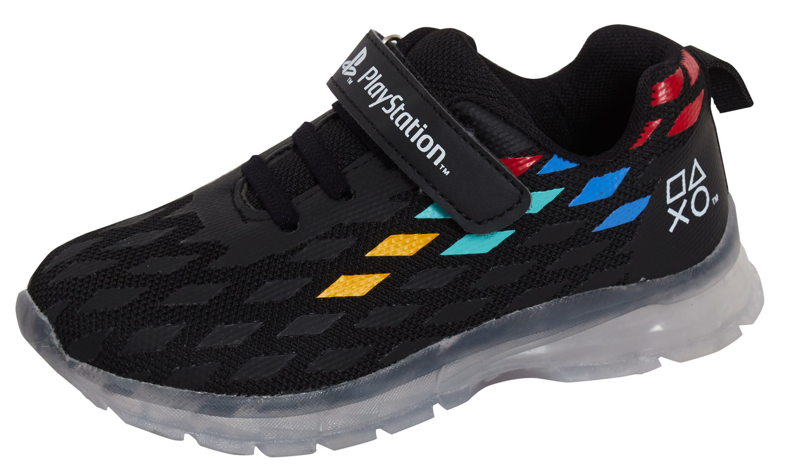 Kids Character Trainers Girls Boys Sports Shoes Easy Fasten Pumps Non Flash Shoe - Picture 186 of 240