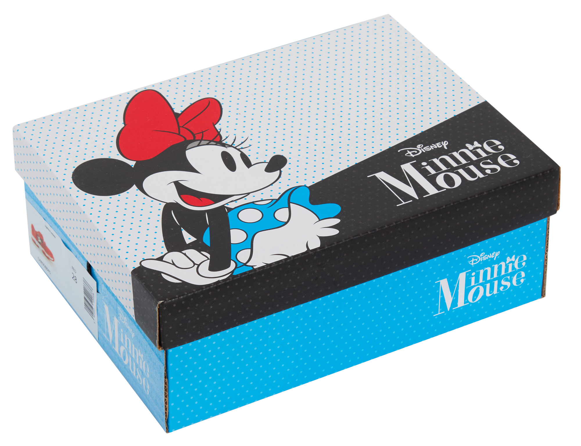 Disney Minnie Mouse Girls Light Up Trainers Kids Easy Touch Fasten Sports Shoes - Picture 10 of 13