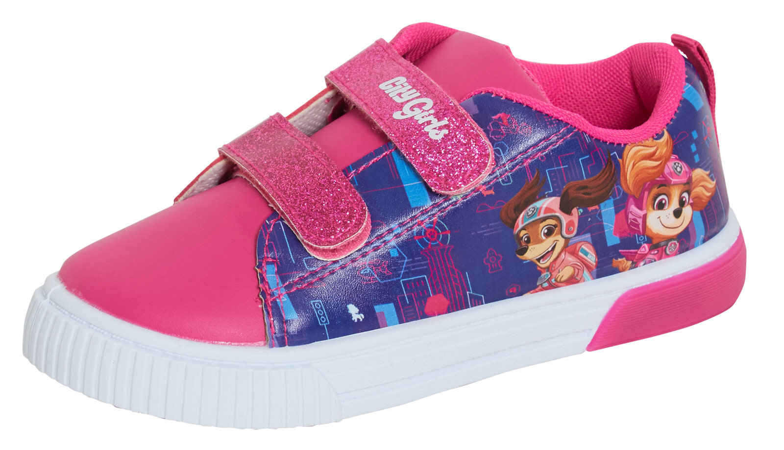 Kids Character Trainers Girls Boys Sports Shoes Easy Fasten Pumps Non Flash Shoe - Picture 148 of 240