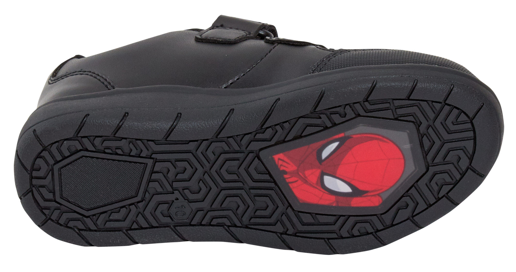 Spiderman Boys School Shoes For Kids Black Trainers Shoes Easy Touch Fastening - Picture 61 of 109