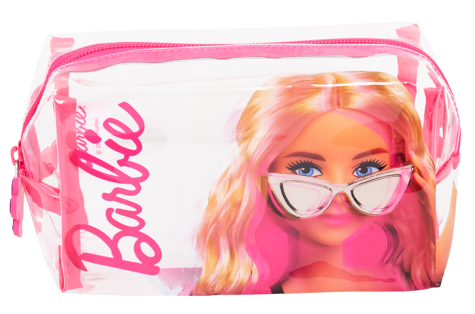 Barbie transparente Kosmetiktasche für Mädchen Damen transparent Kosmetiktasche Federmäppchen - Bild 12 von 12