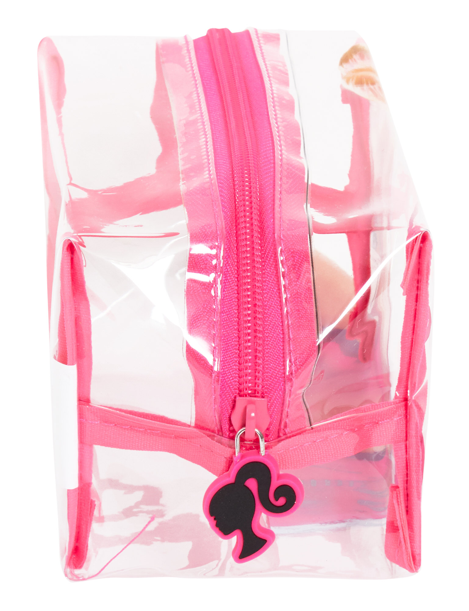 Barbie transparente Kosmetiktasche für Mädchen Damen transparent Kosmetiktasche Federmäppchen - Bild 8 von 12