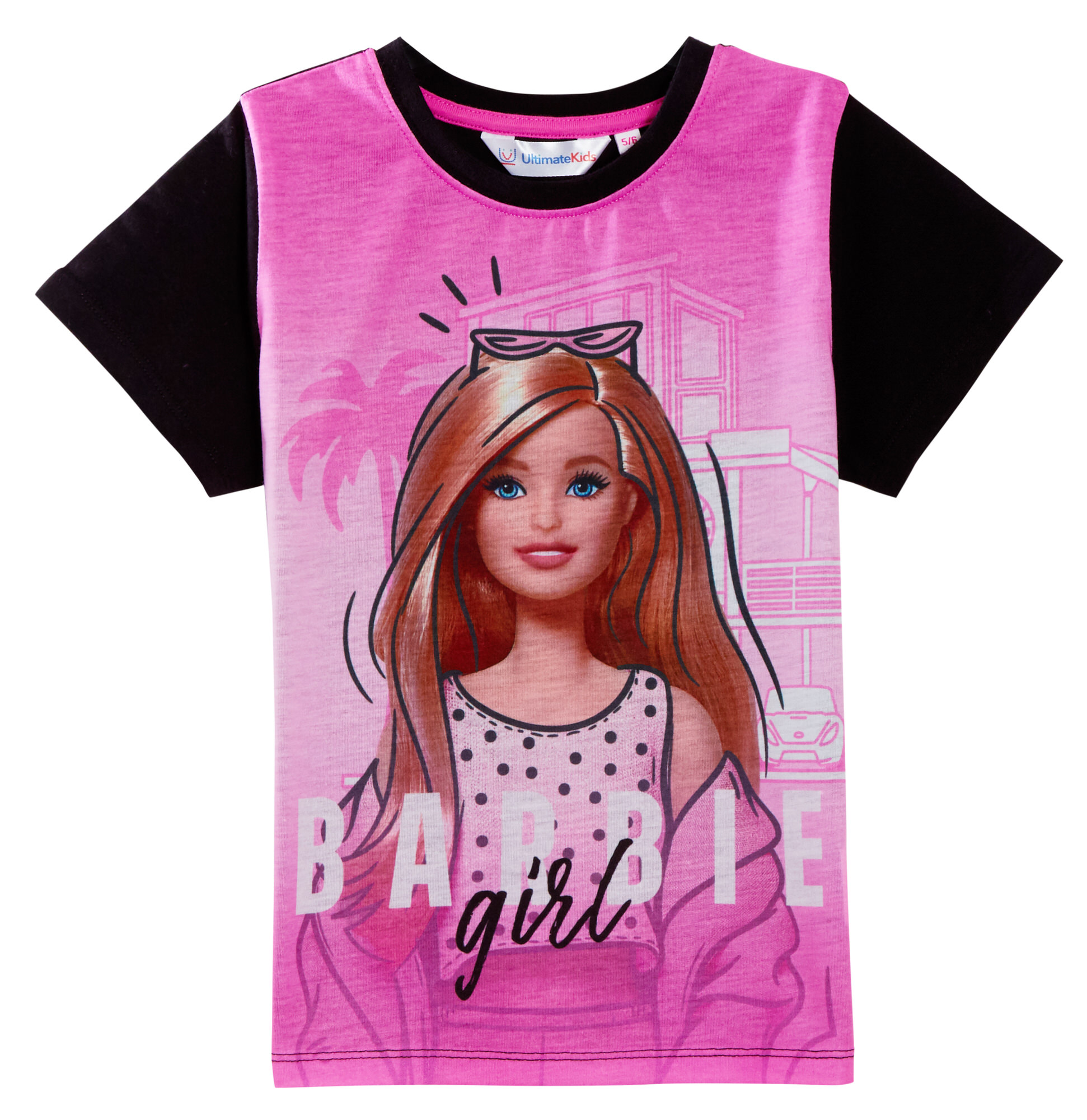 Girls Barbie Dressing Gown + Pyjamas Set Matching 3pc Nightware Bathrobe + Pjs - Picture 19 of 19