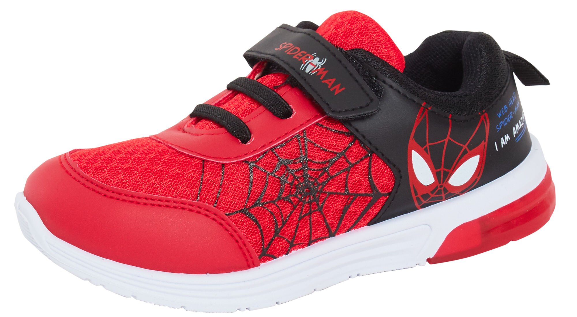 Kids Character Trainers Girls Boys Sports Shoes Easy Fasten Pumps Non Flash Shoe - Picture 215 of 240