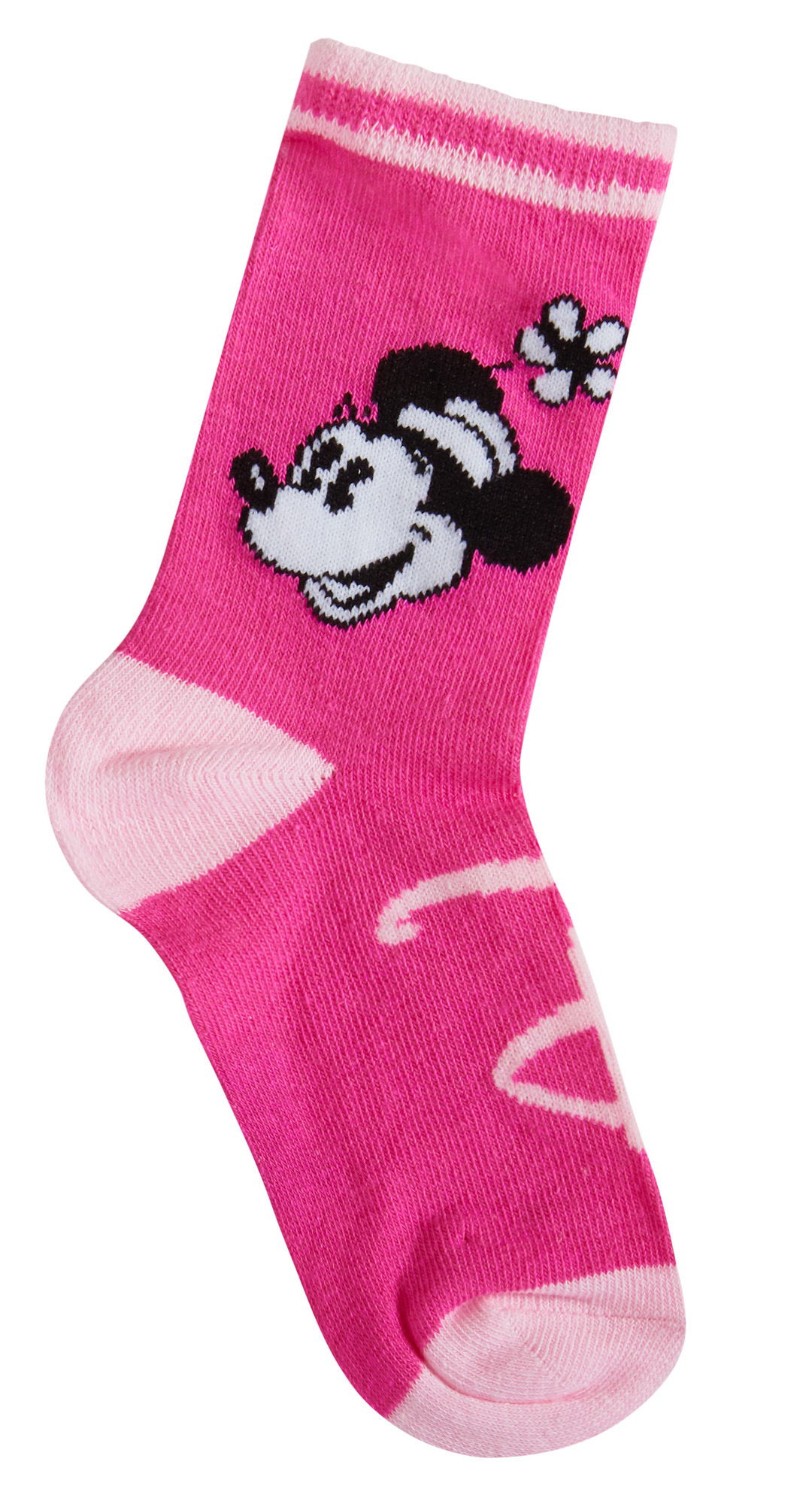 Minnie Mouse 3 Pack Socks Girls Disney Classics 100 Years Multipack Ankle Socks - Picture 22 of 34
