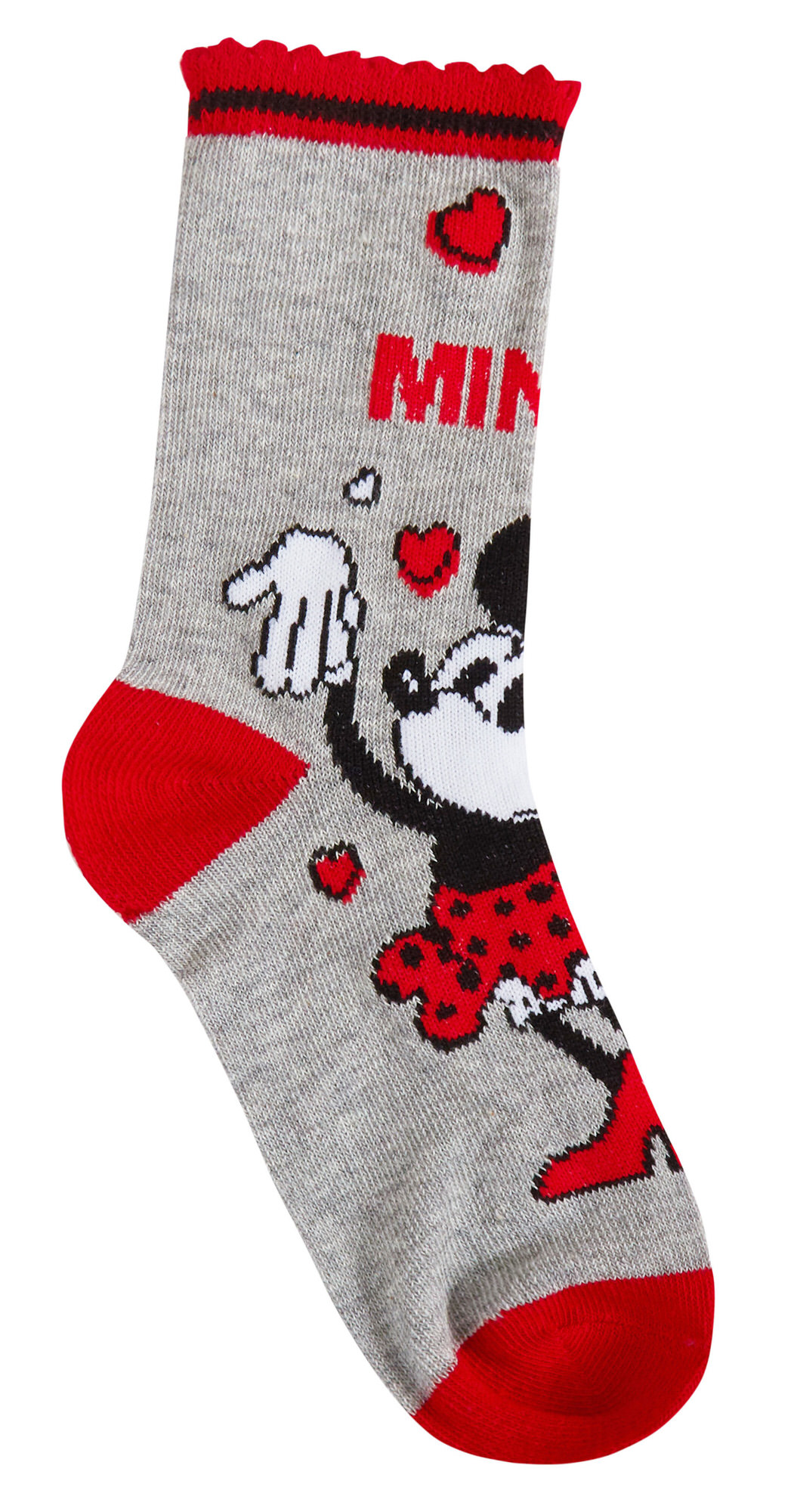 Minnie Mouse 3 Pack Socks Girls Disney Classics 100 Years Multipack Ankle Socks - Picture 25 of 34