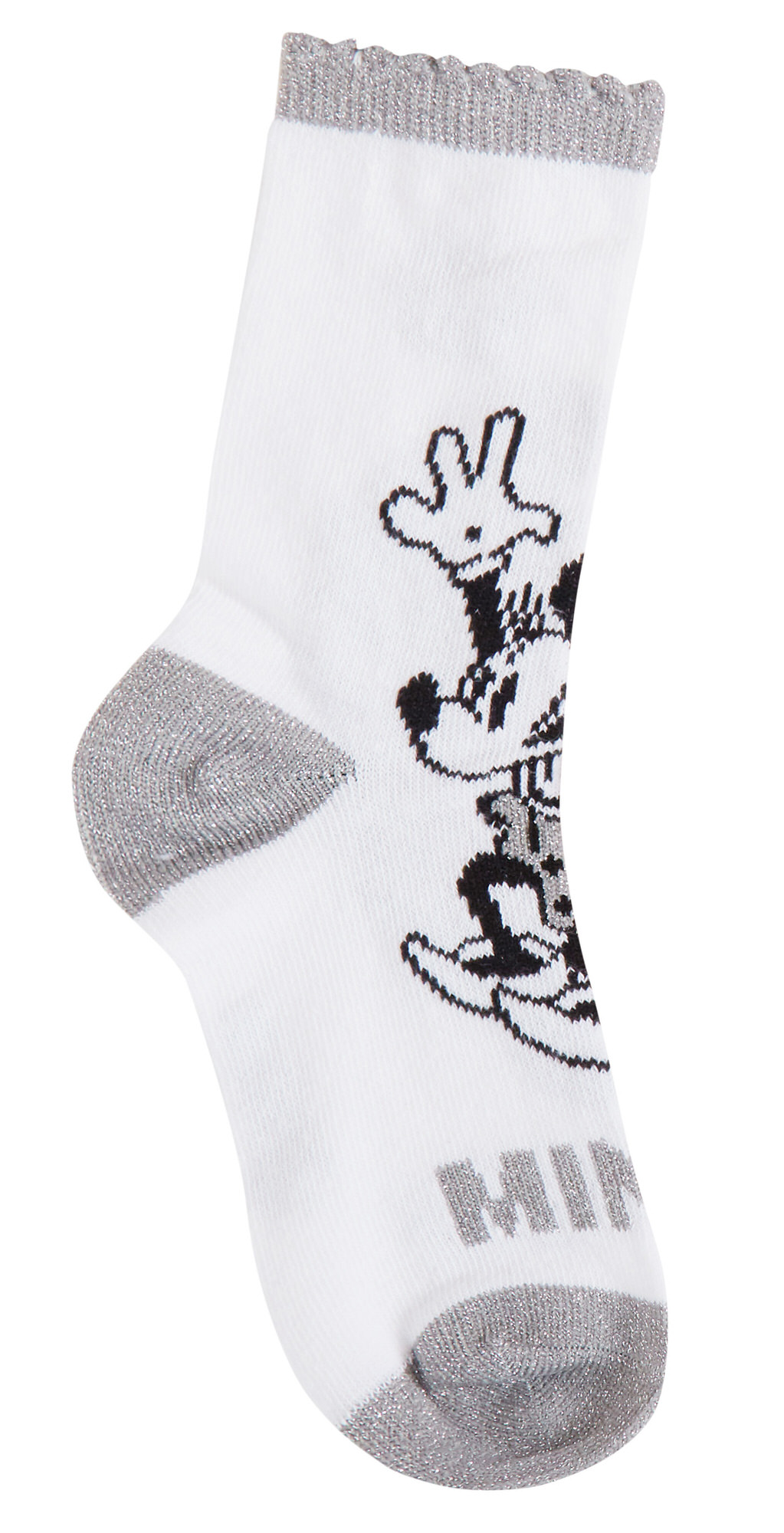 Minnie Mouse 3 Pack Socks Girls Disney Classics 100 Years Multipack Ankle Socks - Picture 31 of 34
