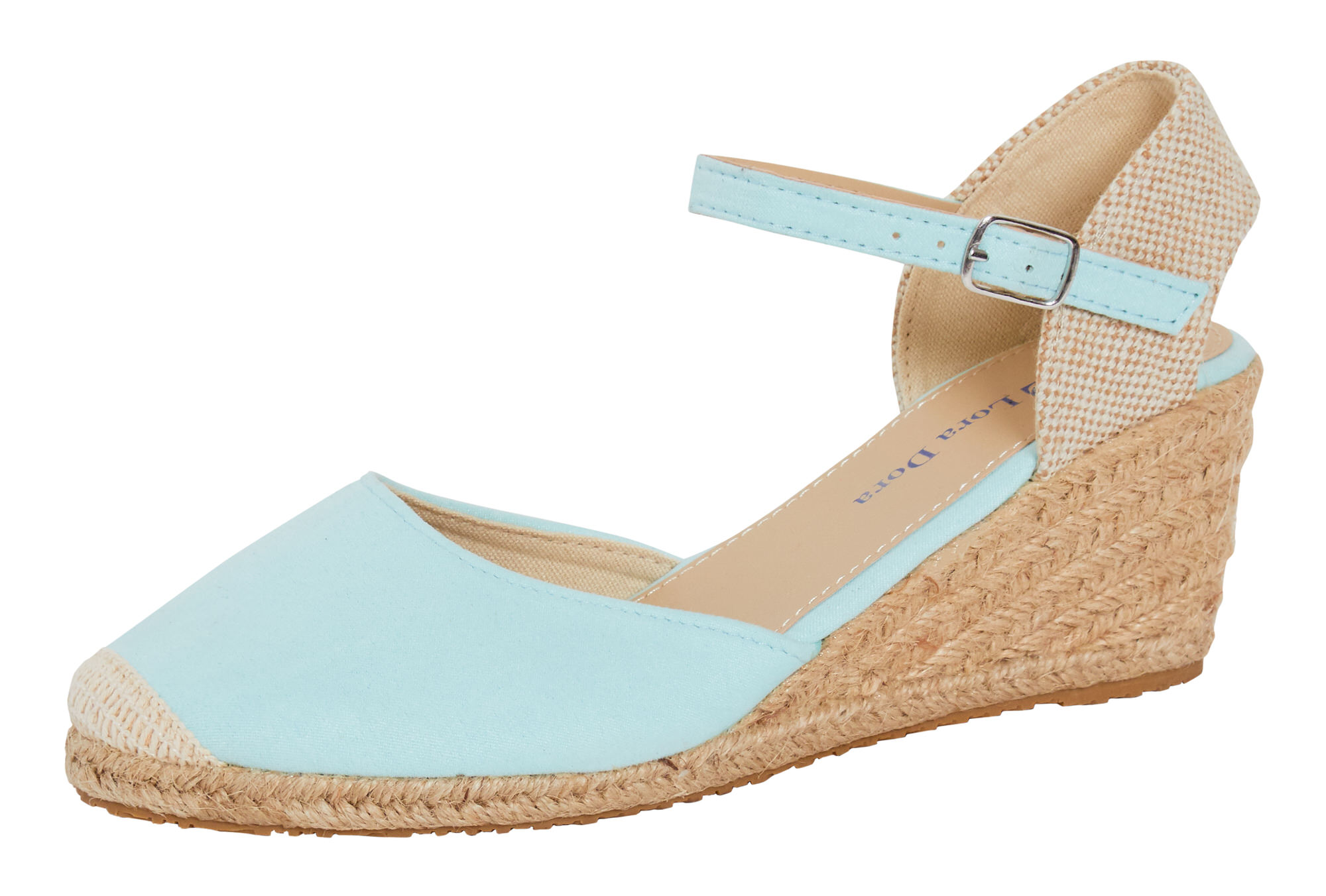 Damen Memory Foam Keilabsatz Sandalen Damen High Heel Hessische Wedges Sommerschuhe - Bild 16 von 88