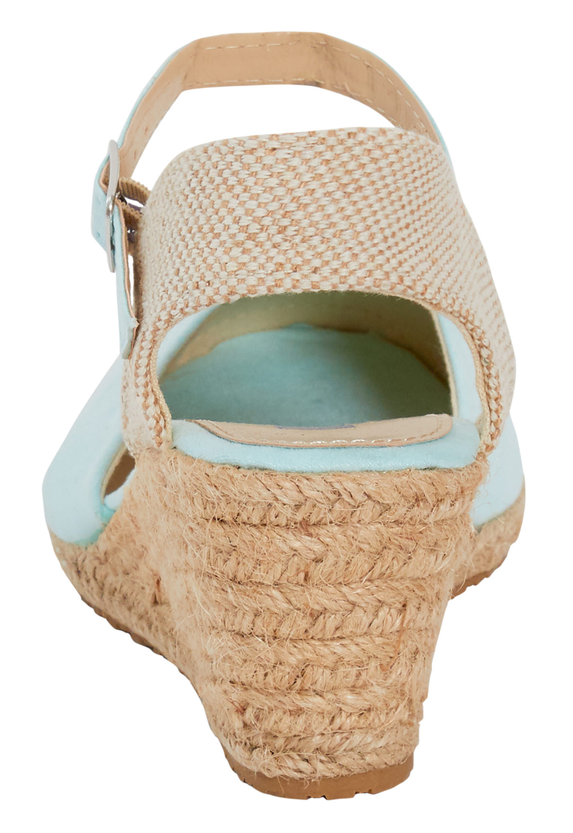 Damen Memory Foam Keilabsatz Sandalen Damen High Heel Hessische Wedges Sommerschuhe - Bild 19 von 88