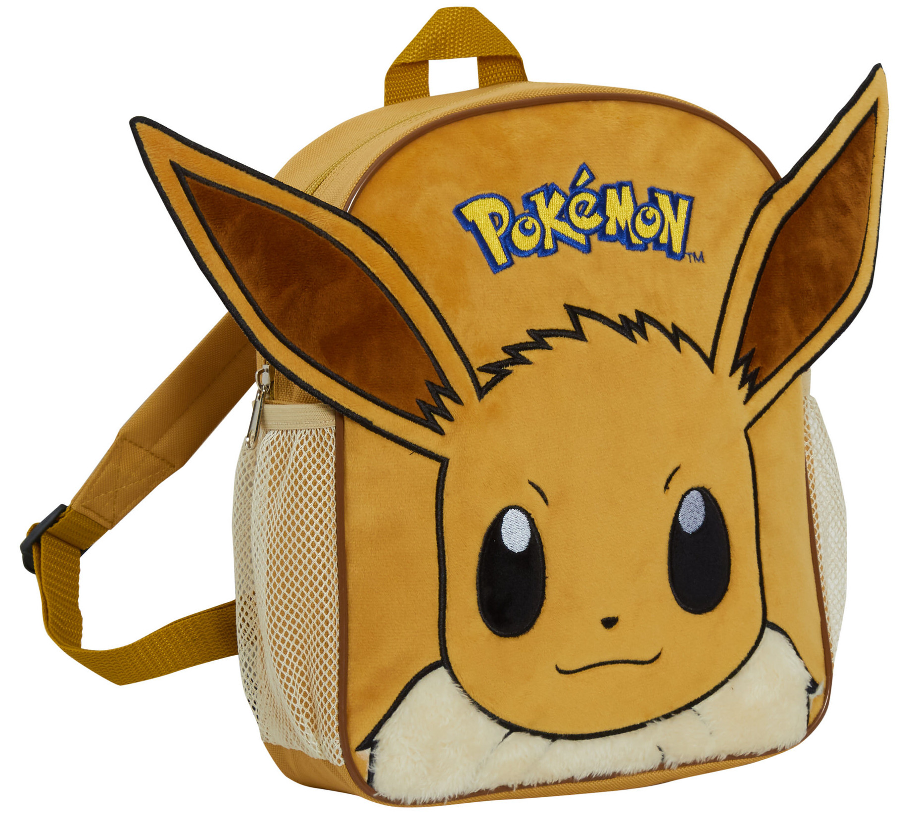 Pokemon Eevee 3D Plush Backpack Kids Character School Rucksack Lunch Book Bag