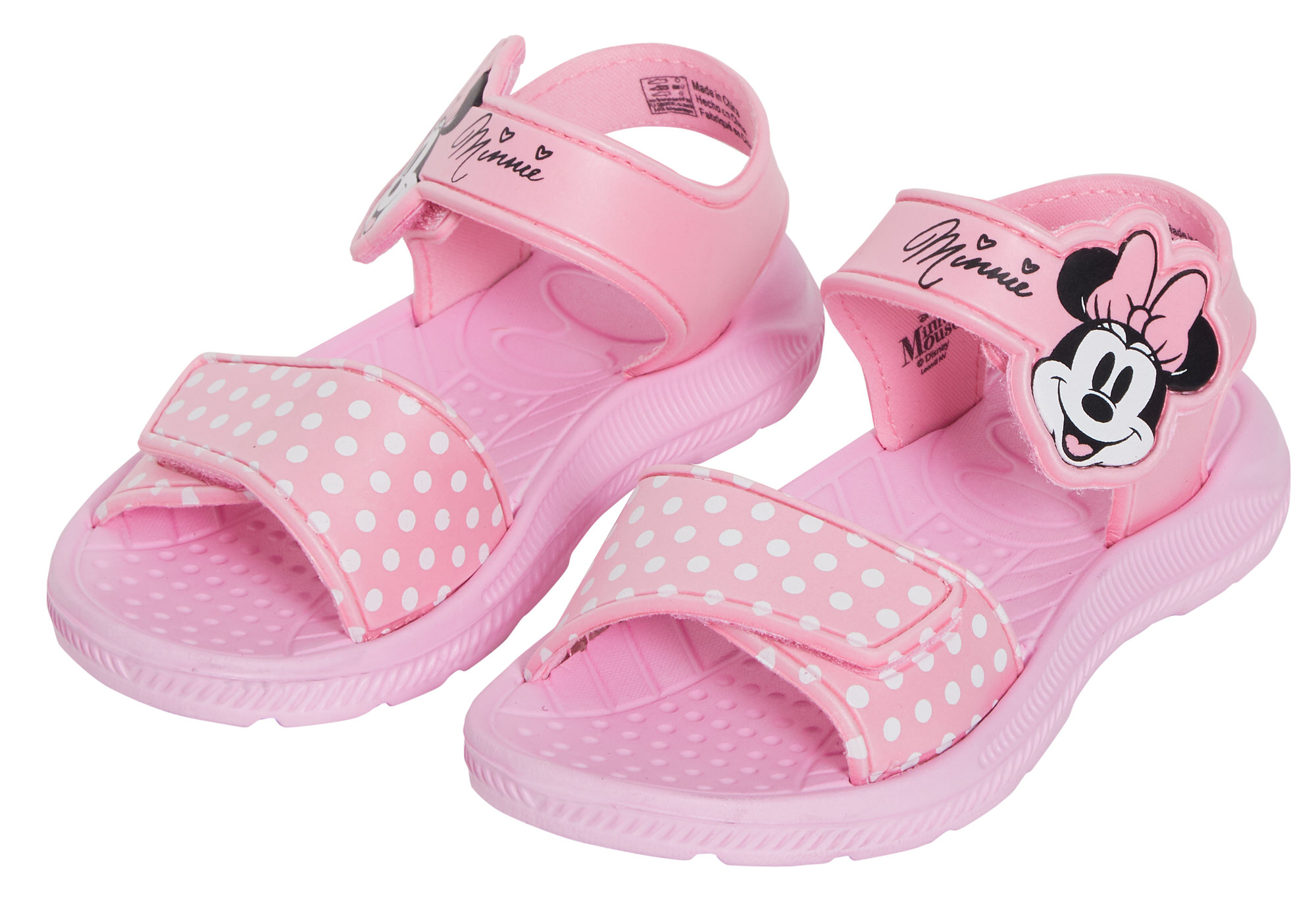 Disney Minnie Mouse Sandals For Girls Summer Sliders EVA Waterproof Beach Shoes
