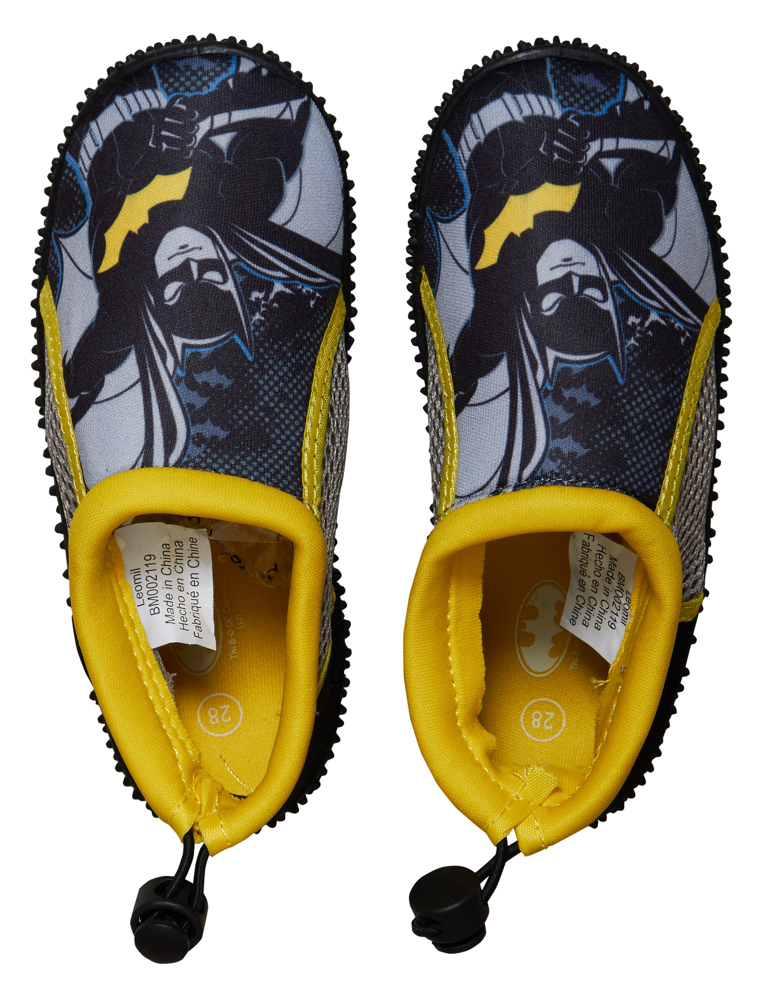 Batman Aqua Socks Boys DC Comics Swim Shoes Holiday Beach Wetsuit Water Shoe - Picture 20 of 20