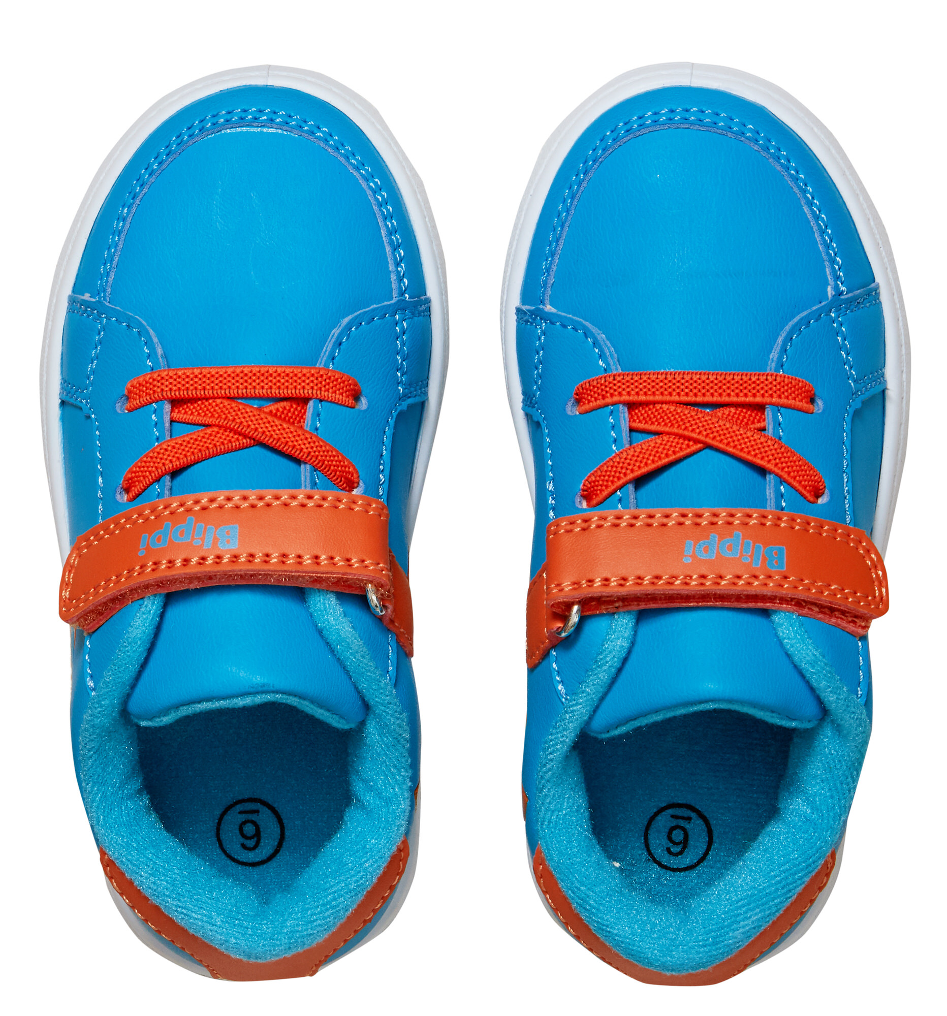 Kids Blippi Trainers Boys Girls Easy Touch Fasten Blippi Dress Up Shoes Pumps - Picture 16 of 20