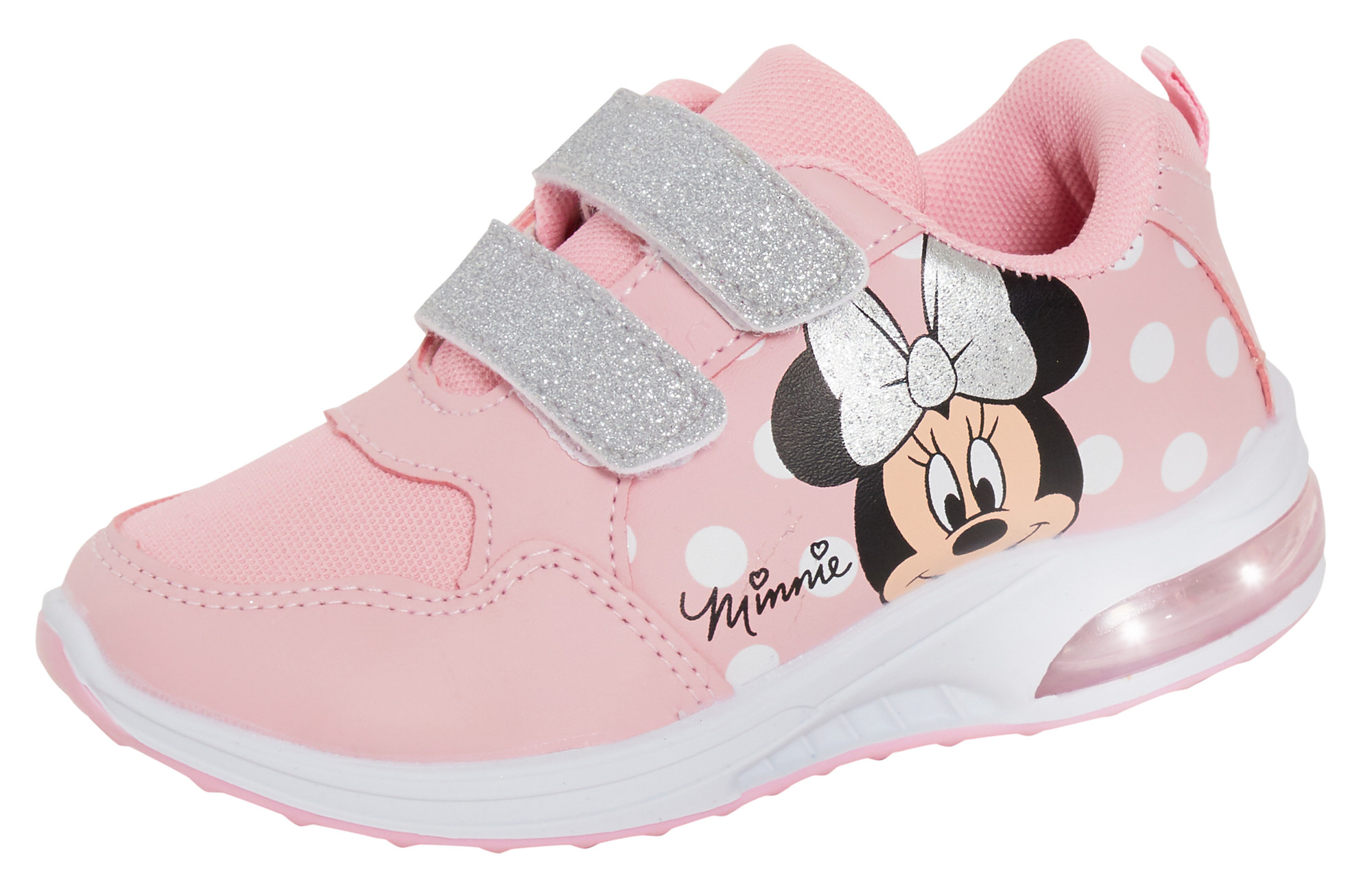 Kids Character Trainers Girls Boys Sports Shoes Easy Fasten Pumps Non Flash Shoe - Picture 128 of 240