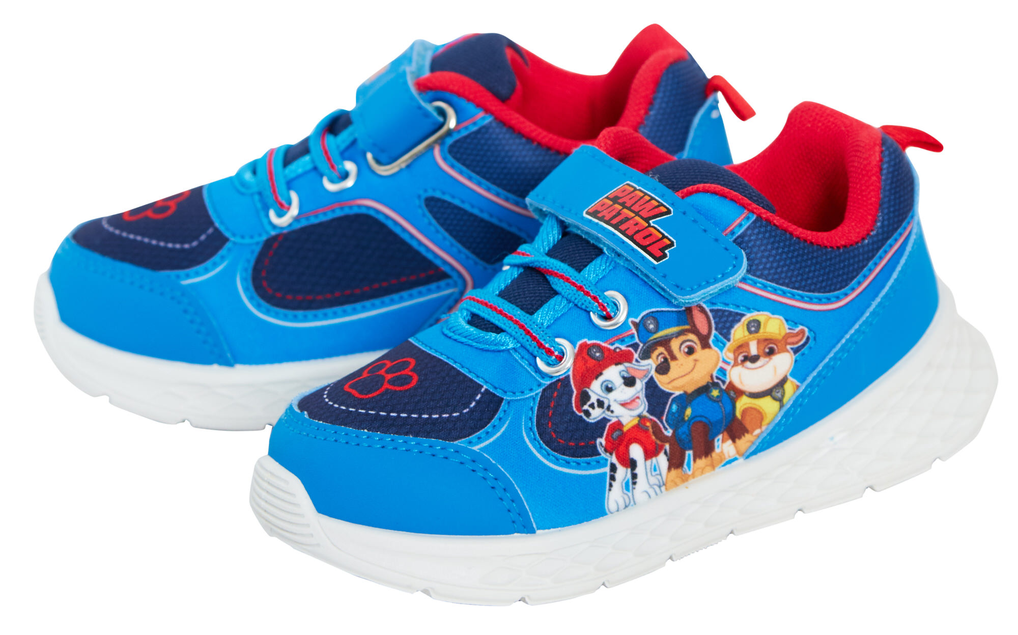 Paw Patrol Trainers Kids Easy Fasten Casual Chase Marshall Rubble Sports Shoes - Picture 20 of 23