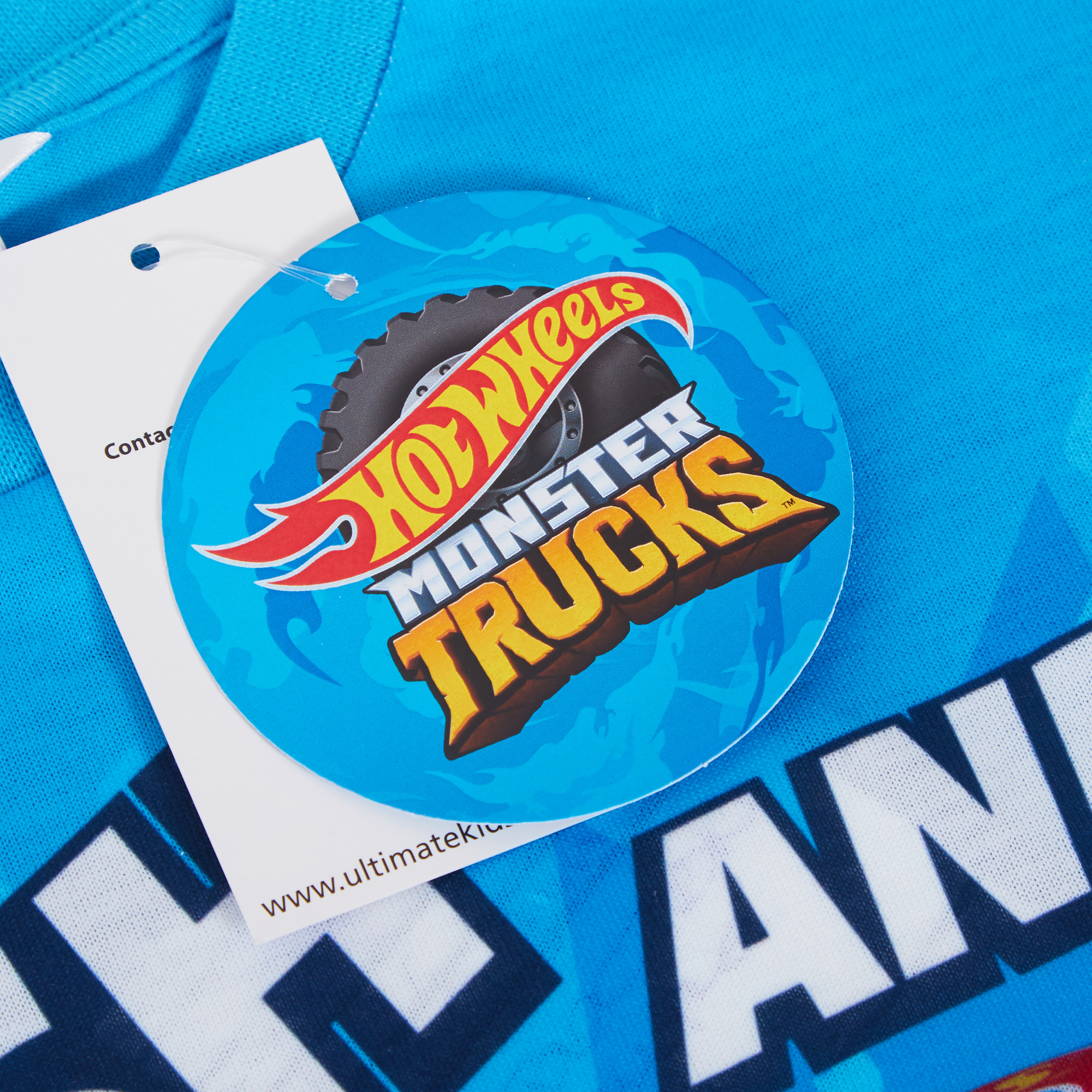 Boys 3 Pack Monster Trucks T-Shirts Kids Hot Wheels Multipack Short Summer Tees - Picture 18 of 21