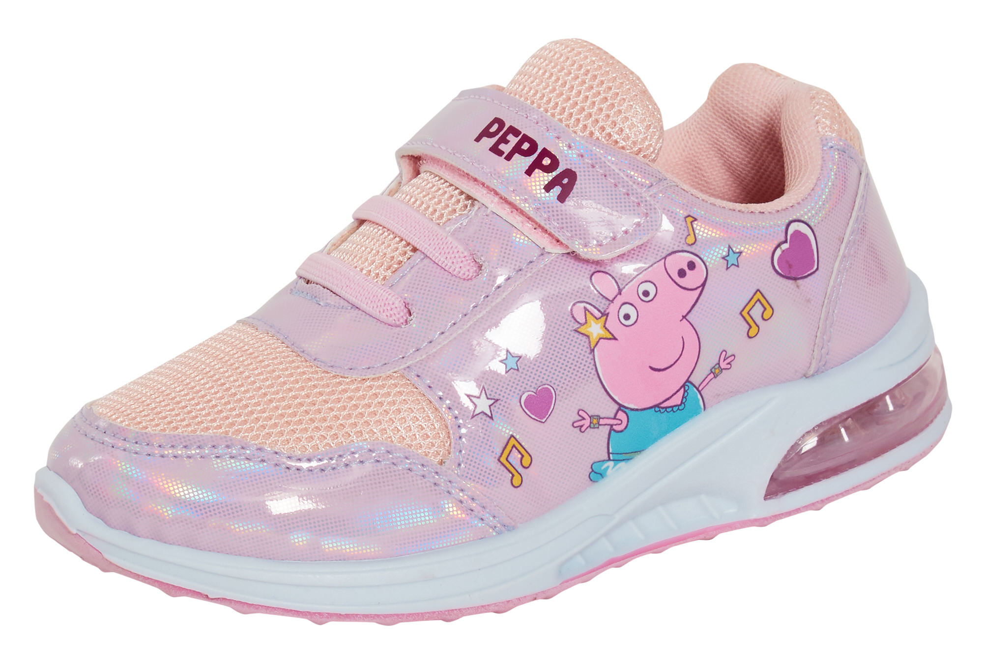 Kids Character Trainers Girls Boys Sports Shoes Easy Fasten Pumps Non Flash Shoe - Picture 179 of 240