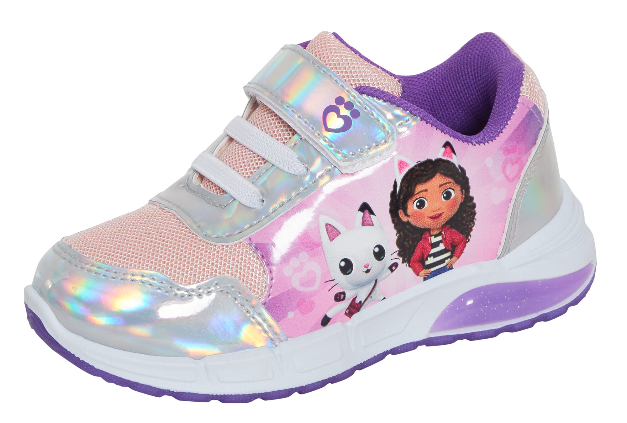 Kids Character Trainers Girls Boys Sports Shoes Easy Fasten Pumps Non Flash Shoe - Picture 74 of 240