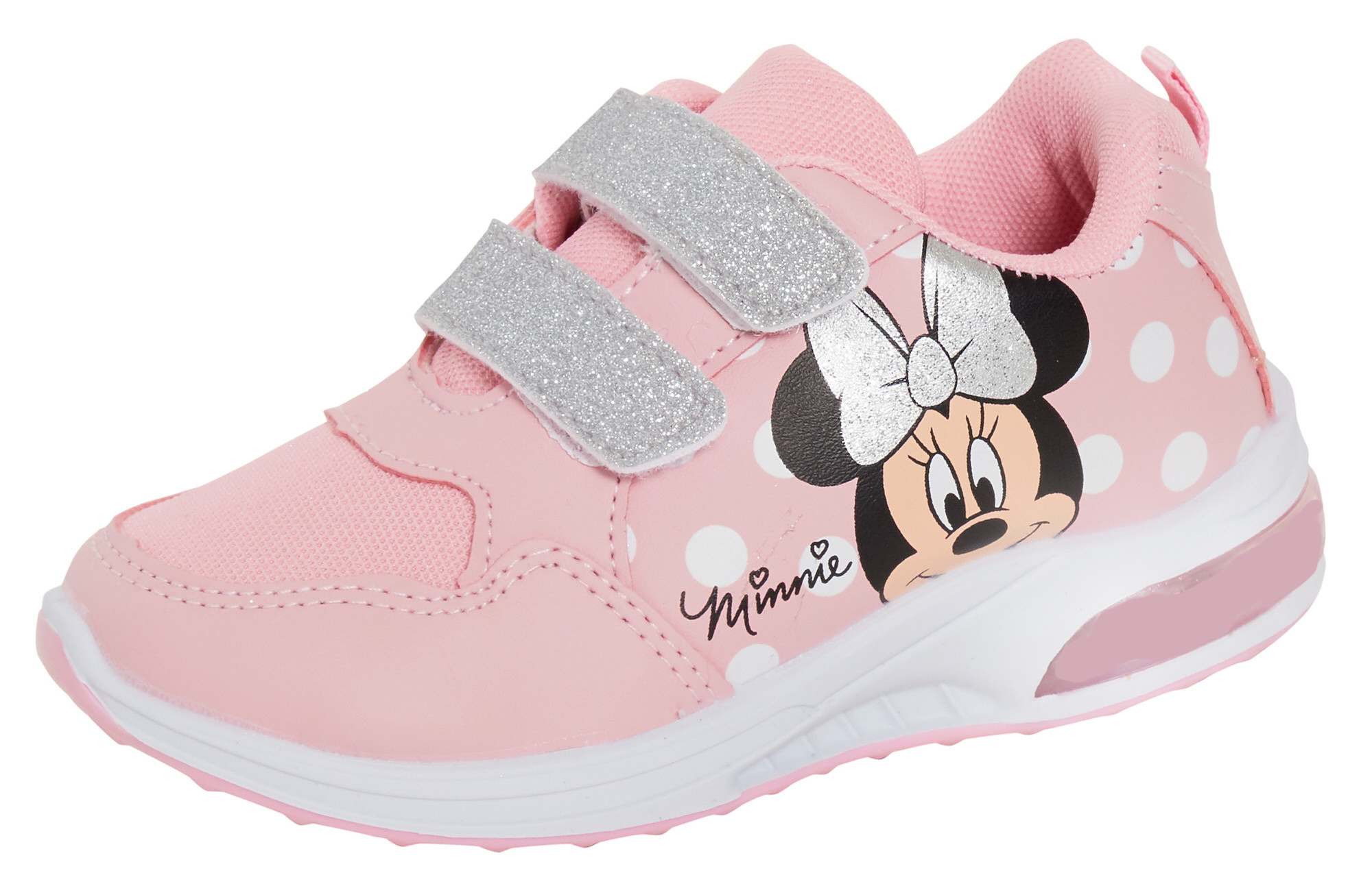Kids Character Trainers Girls Boys Sports Shoes Easy Fasten Pumps Non Flash Shoe - Picture 114 of 240