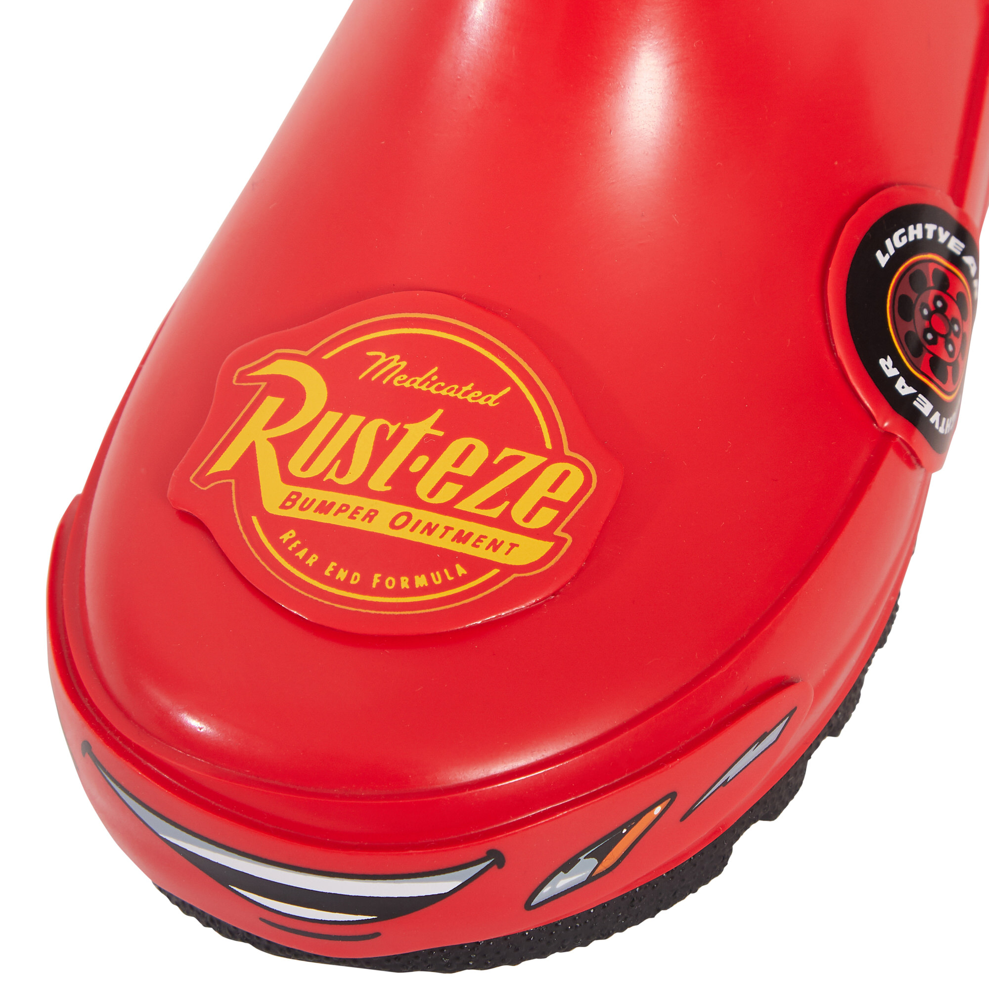 Disney Cars Wellies 3D Lightning McQueen Rubber Wellington Boots Boys Rain Boots - Picture 18 of 22