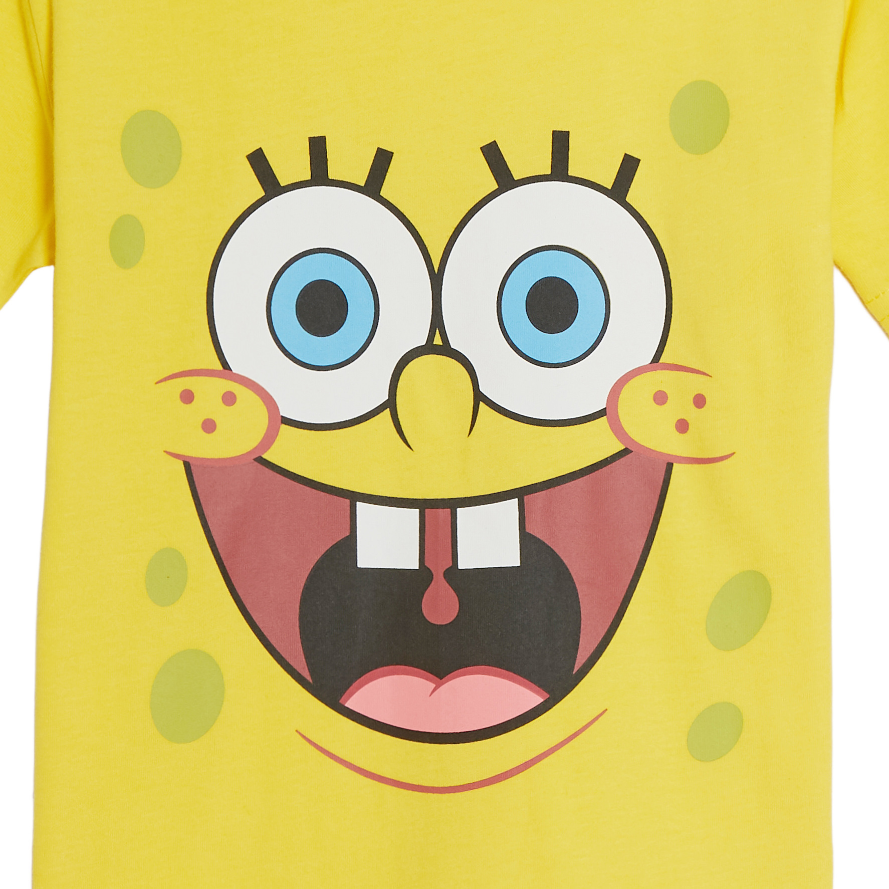 Kids 3 Pack SpongeBob SquarePants T-Shirts Boys Girls Dress Up Tops Summer Tees - Picture 12 of 19
