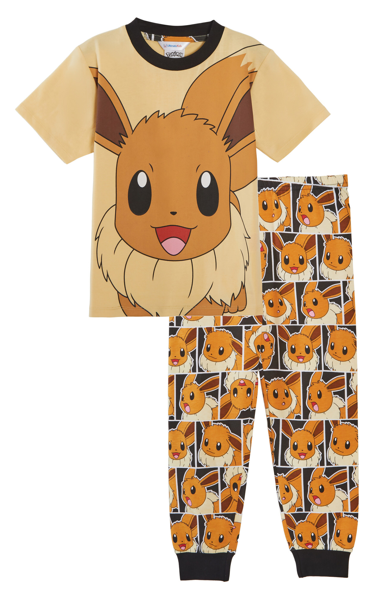 Kids Pokemon Pyjamas Boys Girls Teens Short Sleeved PJ With Full Length Bottoms - Picture 36 of 61