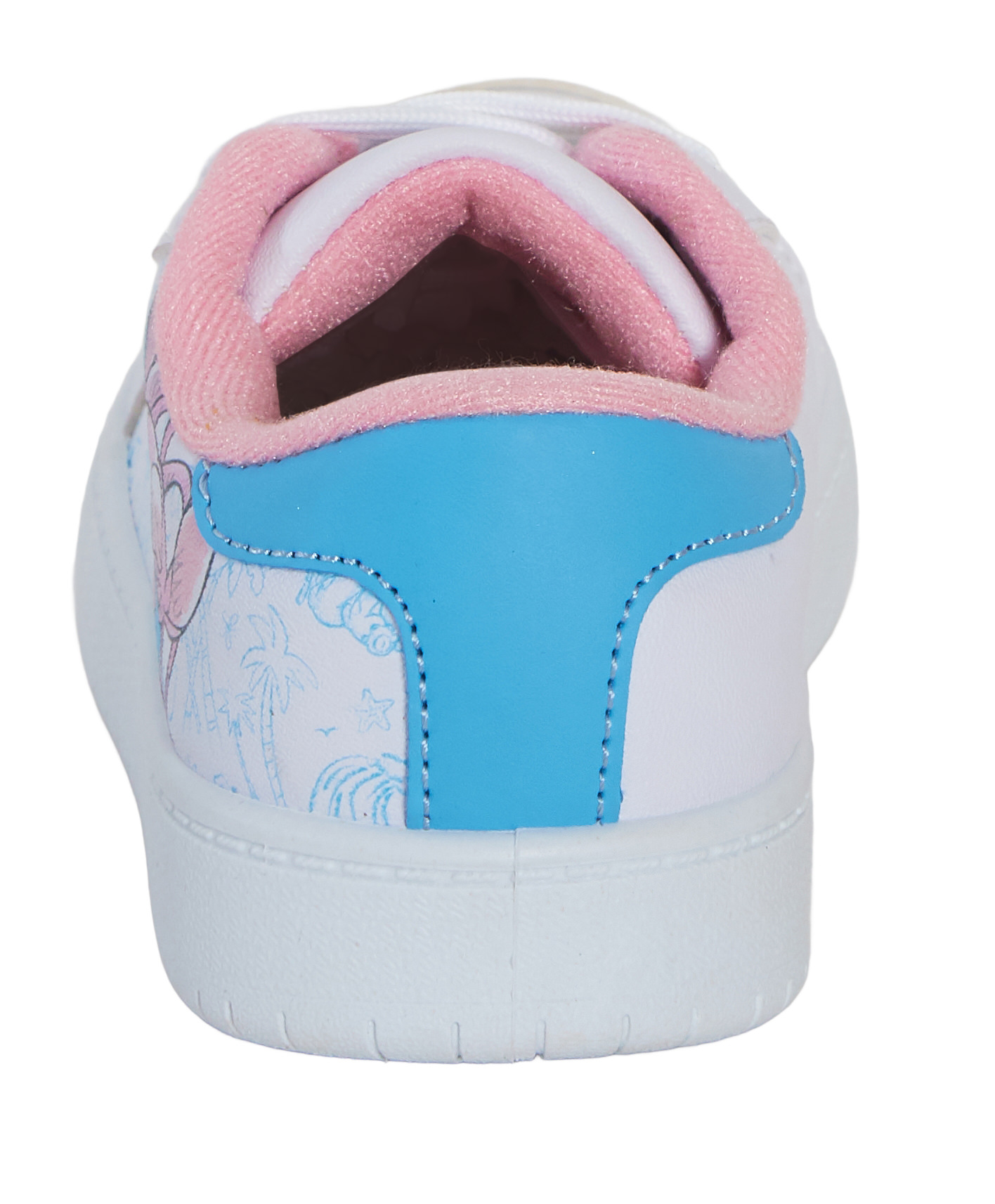 Girls Disney Stitch Trainers Lace Up White Stitch & Angel Sports Shoes Pumps - Picture 14 of 21