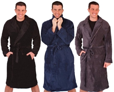 mens fancy bathrobes
