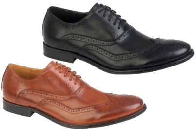 formal leather shoes with laces