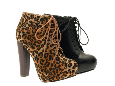 WOMENS LADIES LACE UP PLATFORM WOODEN BLOCK HIGH HEEL BOOTIES ANKLE BOOTS SZ 3-8 - Picture 81 of 108