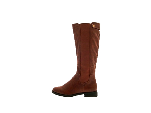 ladies flat calf length boots