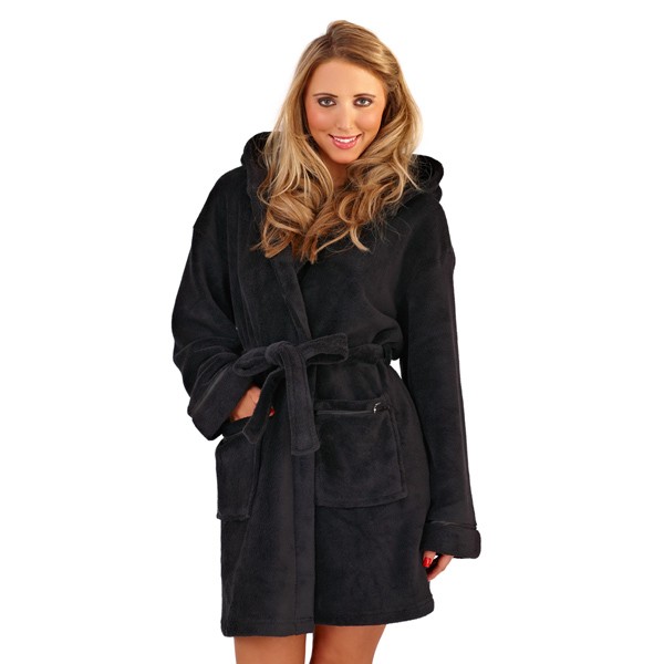 women's wool bathrobe