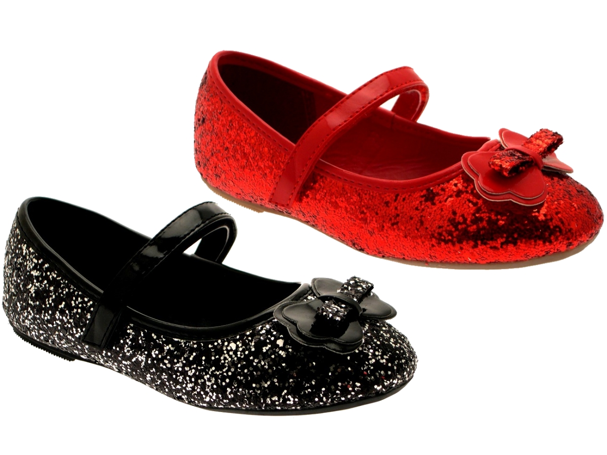 kids glitter pumps