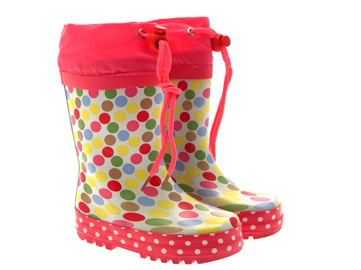 KIDS BOYS GIRLS CHILDRENS TIE TOP WELLIES WELLINGTON BOOTS TODDLER SIZE ...