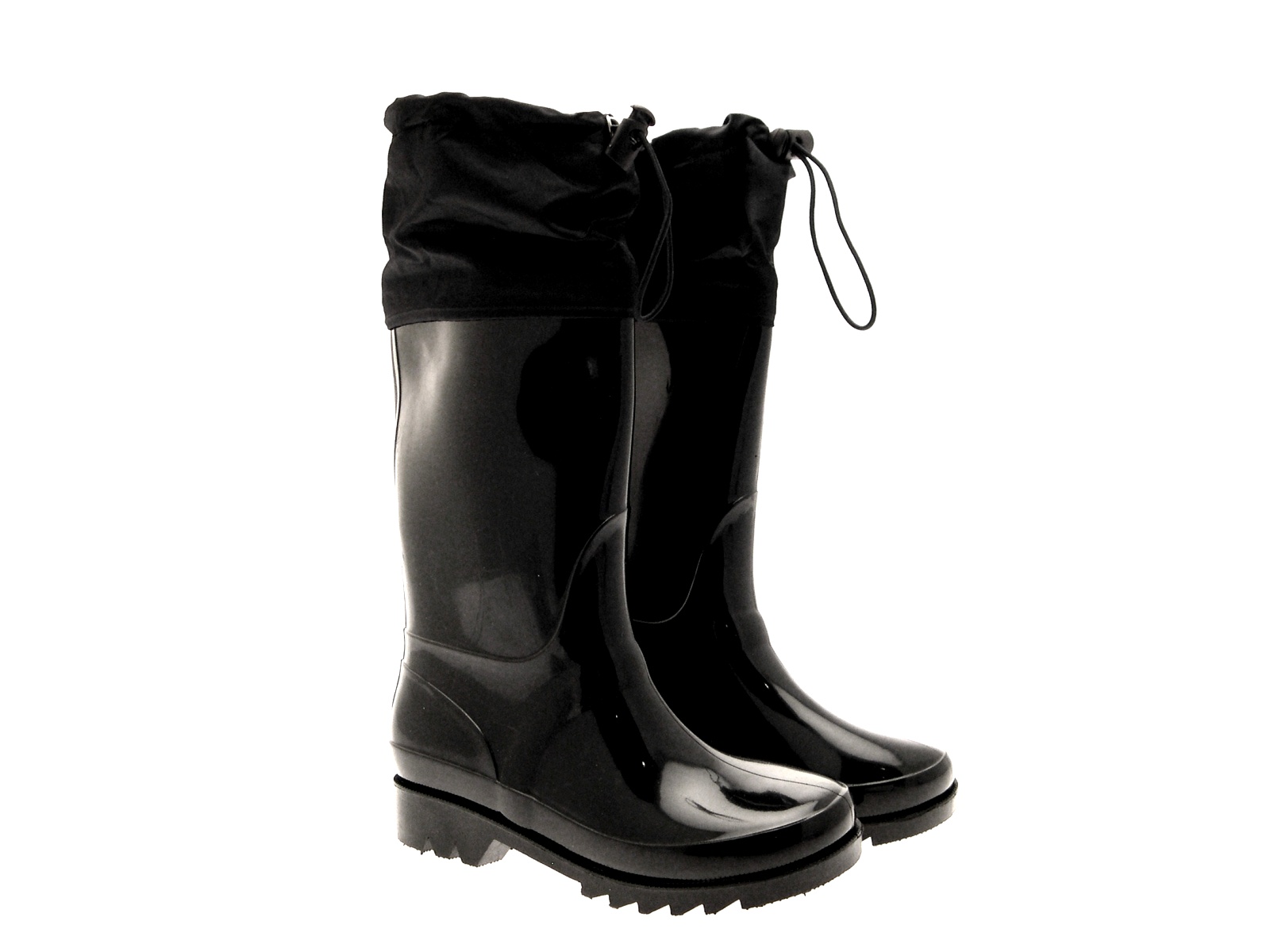 tie rain boots