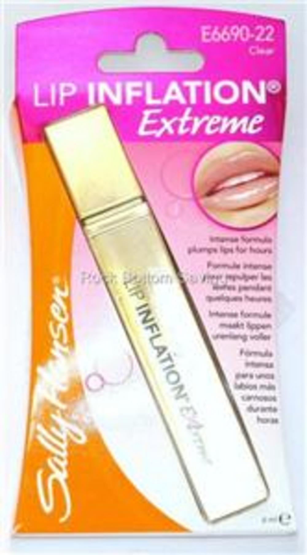 Sally Hansen Lip Inflation Extreme Clear 6ml Lip Gloss Clear 6 0