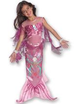 Child Pink Mermaid Costume