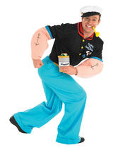 Popeye The Sailor Man Men's Costume