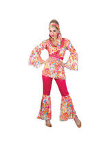 Ladies 1960s Hippie Honey Costume