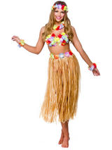 Hawaii Party Girl 5pc Costume